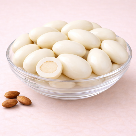 Almond Nutties - White